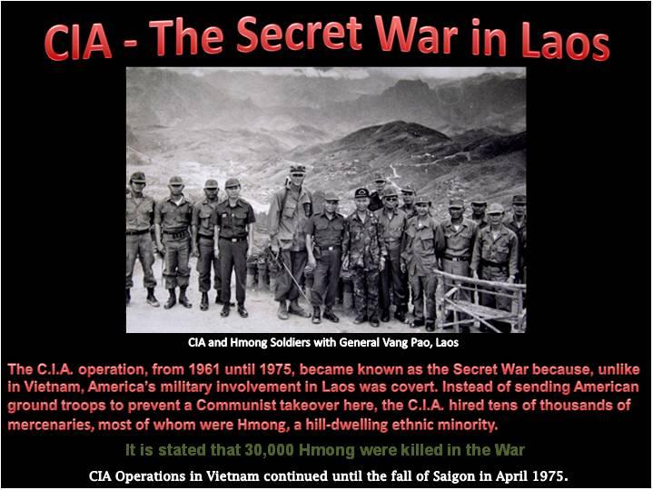 # Push For The Secret War in Laos Text